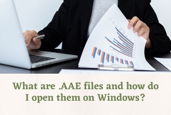 What are .AAE files and how do I open them on Windows?