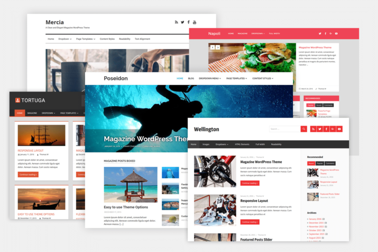 WordPress theme for WooCommerce